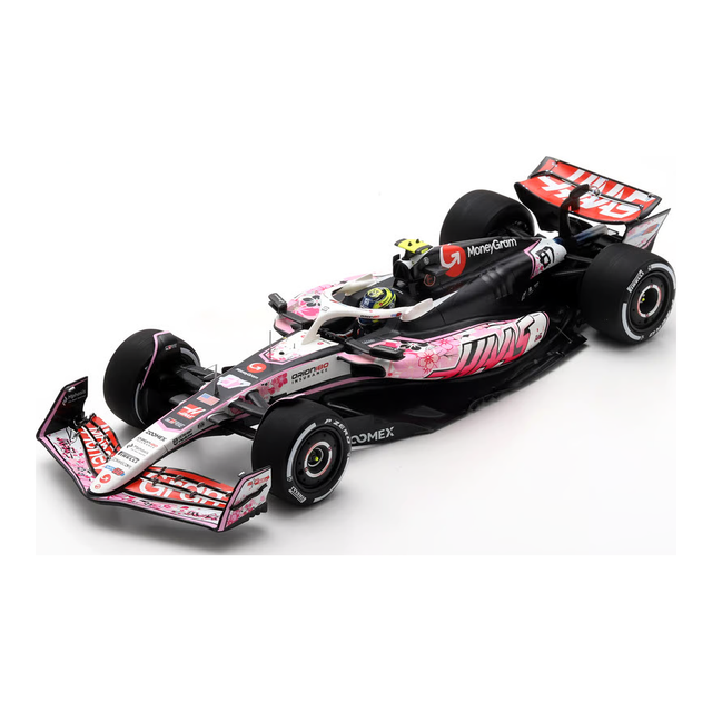 Spark Models F1 Haas F1 VF-25 No.87 MoneyGram Haas F1 Team - Japanese GP 2025 - Oliver Bearman 1/18 Scale Model