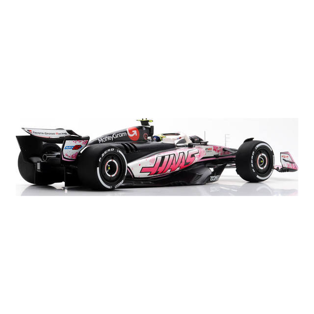 Spark Models F1 Haas F1 VF-25 No.87 MoneyGram Haas F1 Team - Japanese GP 2025 - Oliver Bearman 1/18 Scale Model