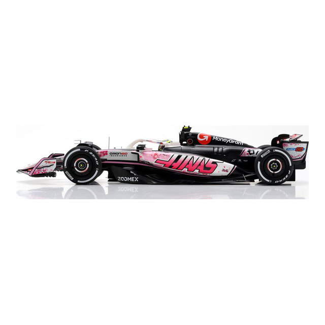 Spark Models F1 Haas F1 VF-25 No.87 MoneyGram Haas F1 Team - Japanese GP 2025 - Oliver Bearman 1/18 Scale Model