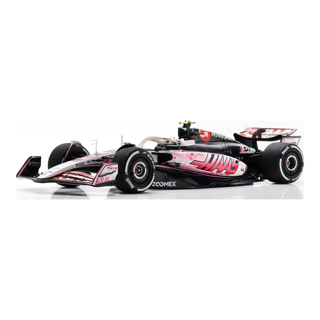 Spark Models F1 Haas F1 VF-25 No.87 MoneyGram Haas F1 Team - Japanese GP 2025 - Oliver Bearman 1/18 Scale Model