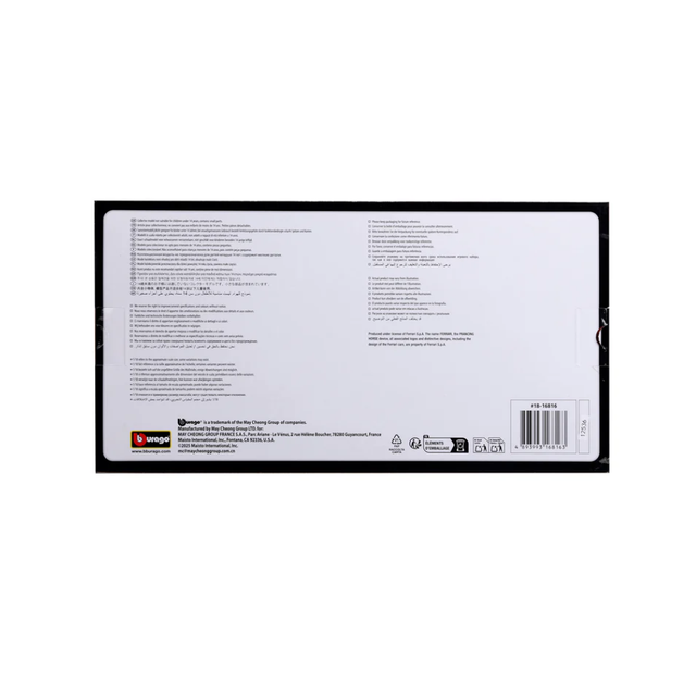 Bburago F1 Ferrari F1 Team Ferrari SF-25 2025 Lewis Hamilton with Helmet 1/18 Scale Model