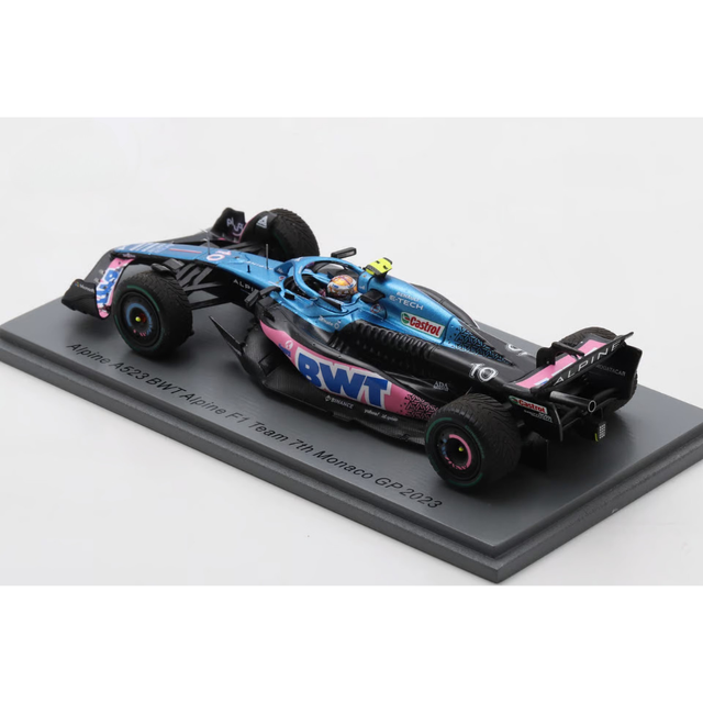 Spark Models F1 Alpine A523 2023 No.10 BWT Alpine F1 Team - Pierre Gasly Team 1/43 Scale Model