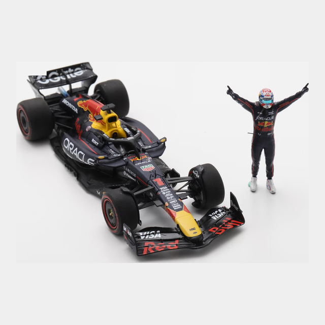 Spark Models F1 Red Bull Racing RB21 No.1 Oracle Red Bull Racing - Winner US GP 2025 - Max Verstappen 1/43 Scale Model