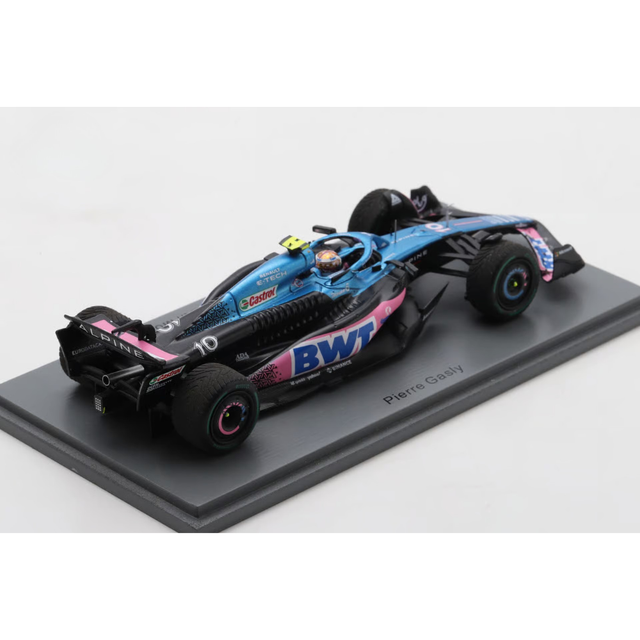 Spark Models F1 Alpine A523 2023 No.10 BWT Alpine F1 Team - Pierre Gasly Team 1/43 Scale Model