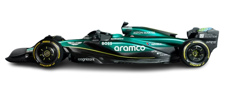 Spark Models F1 Aston Martin F1 Team AMR24 No.14 2024-Fernando Alonso 1/64 Model Car Y380