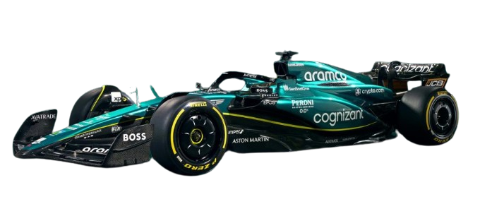 Spark Models F1 Aston Martin F1 Team AMR24 No.18 2024- Lance Stroll 1/64 Scale
