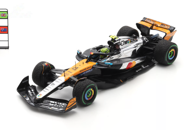 Spark Models F1 McLaren MCL39 No.4 McLaren F1 Team - Winner British GP 2025 - Lando Norris 1/43 Scale Model