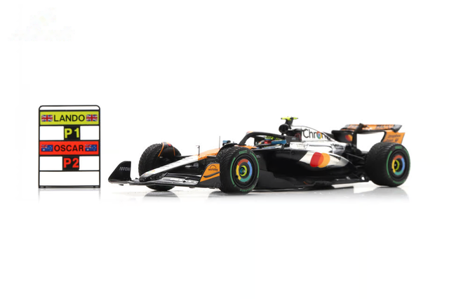 Spark Models F1 McLaren MCL39 No.4 McLaren F1 Team - Winner British GP 2025 - Lando Norris 1/43 Scale Model