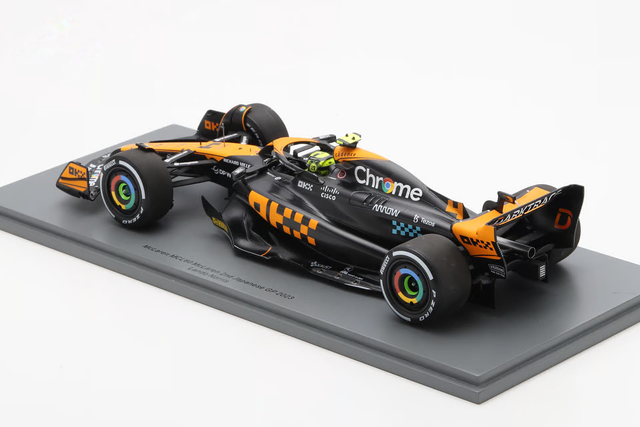 Spark Models McLaren MCL60 No.4 McLaren 2nd Japanese GP 2023 - Lando Norris 1/18 Scale Model