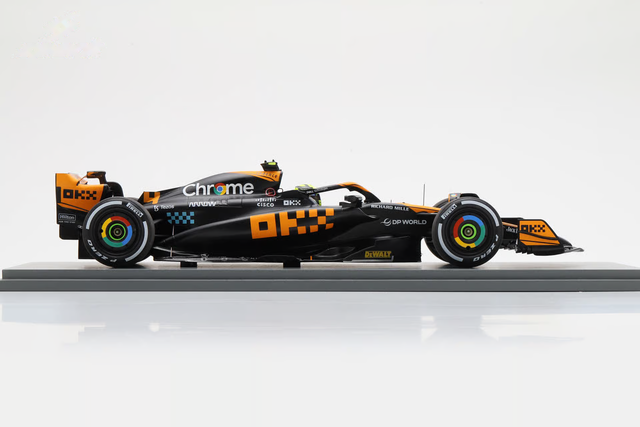 Spark Models McLaren MCL60 No.4 McLaren 2nd Japanese GP 2023 - Lando Norris 1/18 Scale Model