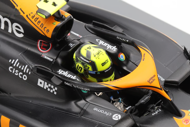 Spark Models McLaren MCL60 No.4 McLaren 2nd Japanese GP 2023 - Lando Norris 1/18 Scale Model