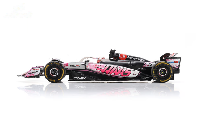 Spark Models F1 Haas F1 VF-25 No.31 MoneyGram Haas F1 Team - Japanese GP 2025 - Esteban Ocon 1/18 Scale Model