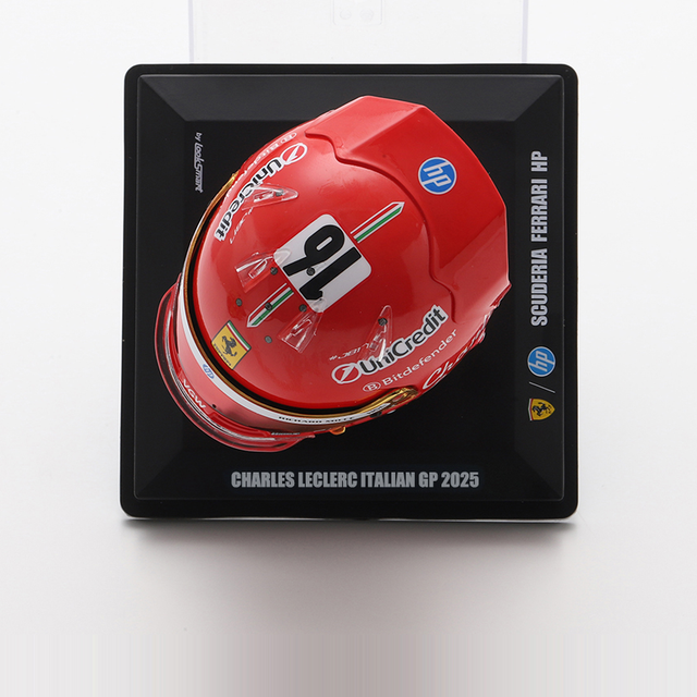 LookSmart F1 Charles Leclerc - Italian GP 2025 Mini Replica Helmet 1/5 Scale Model