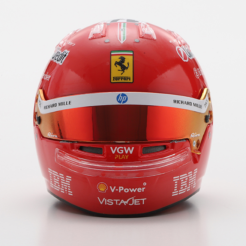 LookSmart F1 Charles Leclerc - Italian GP 2025 Mini Replica Helmet 1/5 Scale Model