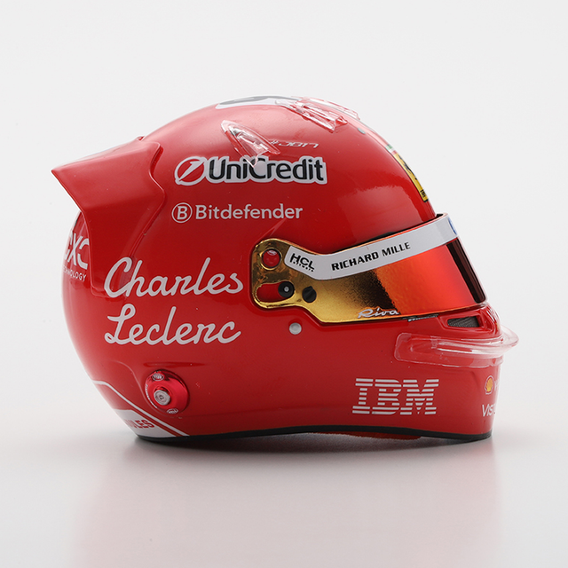 LookSmart F1 Charles Leclerc - Italian GP 2025 Mini Replica Helmet 1/5 Scale Model