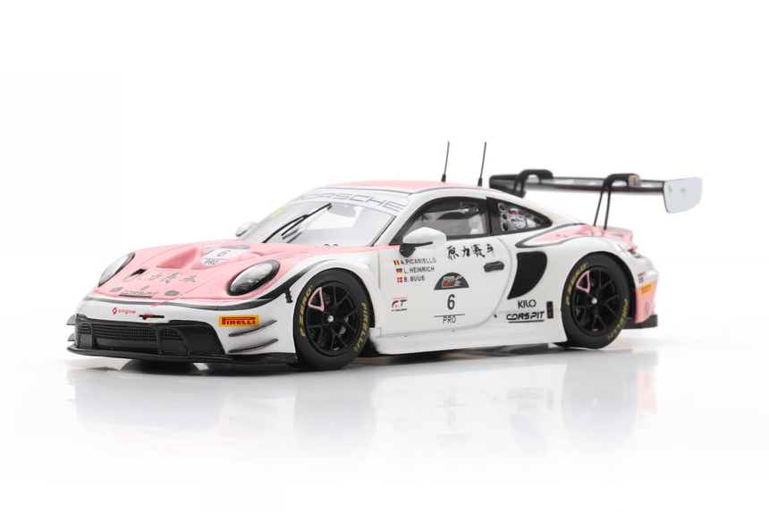 Spark Models Porsche 911 GT3 R No.6 Origine Motorsport - 5th Suzuka 1000km 2025 - L. Heinrich - A. Picariello - B. Buus 1/43 Scale Model