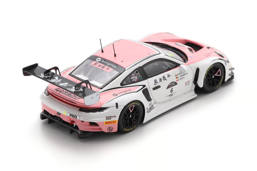 Spark Models Porsche 911 GT3 R No.6 Origine Motorsport - 5th Suzuka 1000km 2025 - L. Heinrich - A. Picariello - B. Buus 1/43 Scale Model