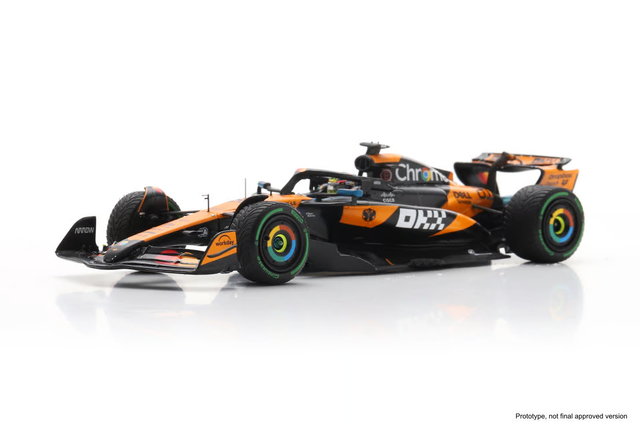 Spark Models F1 McLaren MCL39 No.81 McLaren F1 Team Winner Belgian GP 2025 Oscar Piastri 1/43 Scale Model