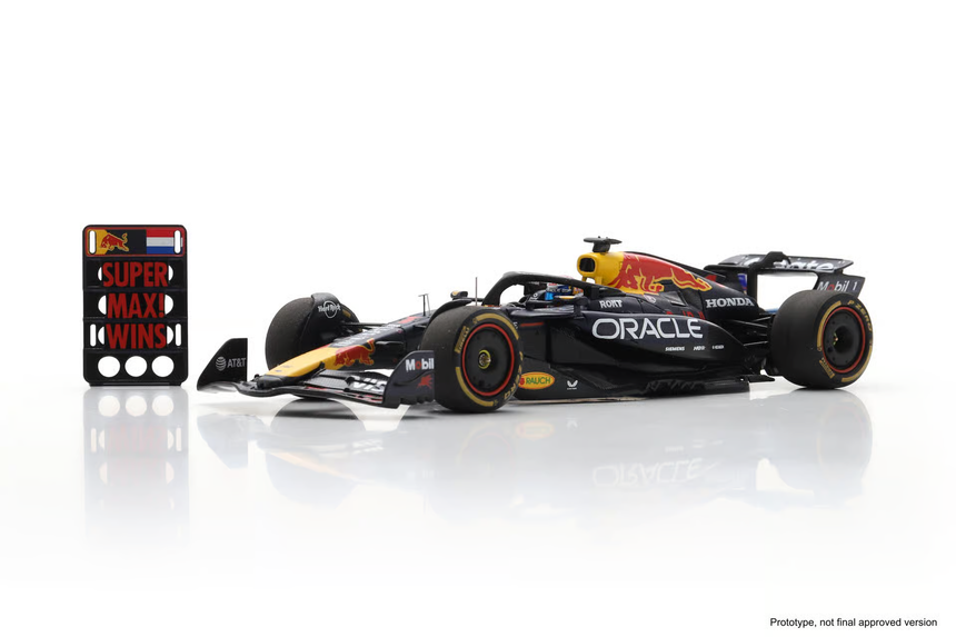 Spark Models F1 Red Bull Racing RB21 No.1 Oracle Red Bull Racing Winner Azerbaijan GP 2025 Max Vestappen 1/43 Scale Model
