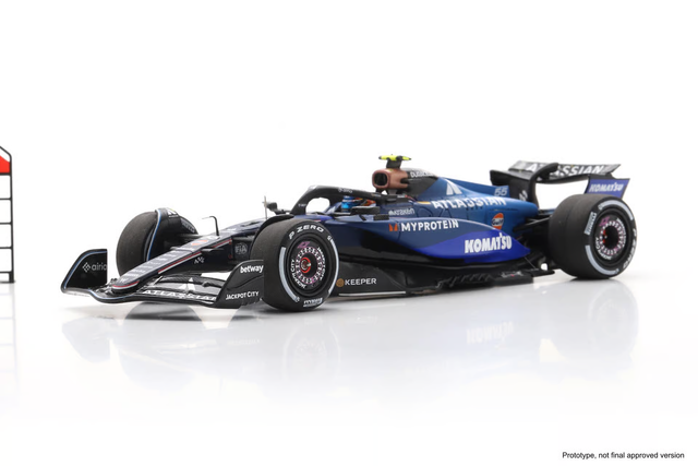 Spark Models F1 Williams FW47 No.55 Williams Racing 3rd Azerbaijan GP 2025 Carlos Sainz 1/43 Scale Model