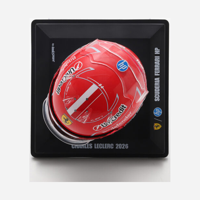 LookSmart F1 Charles Leclerc – Scuderia Ferrari HP 2026 Season 1/5 Scale Mini Replica Helmet
