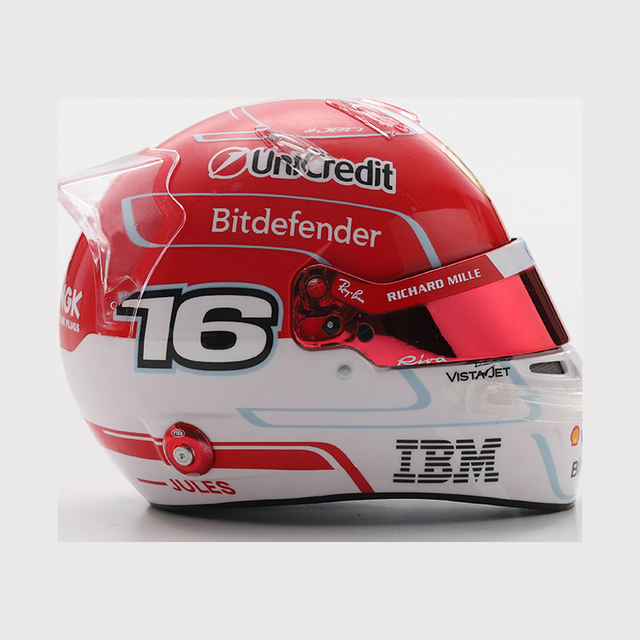 LookSmart F1 Charles Leclerc – Scuderia Ferrari HP 2026 Season 1/5 Scale Mini Replica Helmet