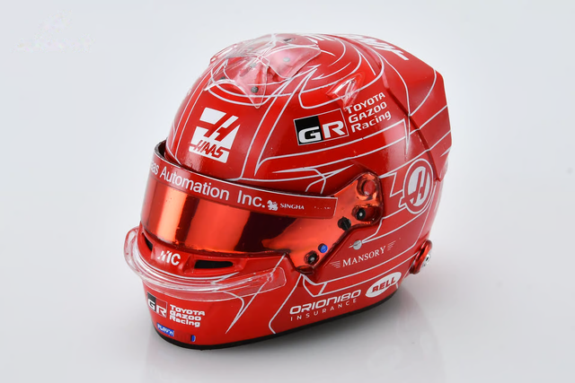 Spark Models F1 TGR Haas F1 Team - Esteban Ocon - 2026 1/5 Scale Mini Replica Helmet