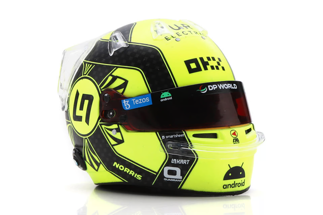 Spark Models F1 Lando Norris - McLaren F1 Team 2023 1/5 Scale Mini Replica Helmet Model