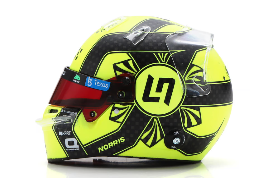 Spark Models F1 Lando Norris - McLaren F1 Team 2023 1/5 Scale Mini Replica Helmet Model