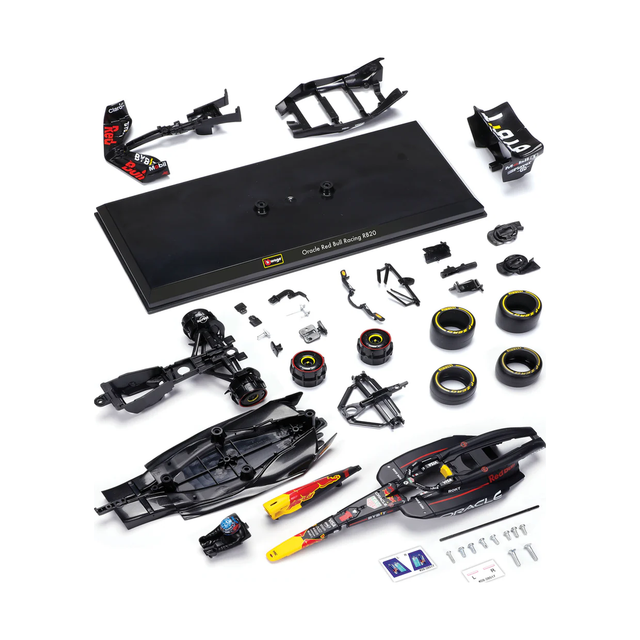 Bburago F1 Red Bull Racing RB20 2024 Model Kit Max Verstappen 1/24 Scale Model
