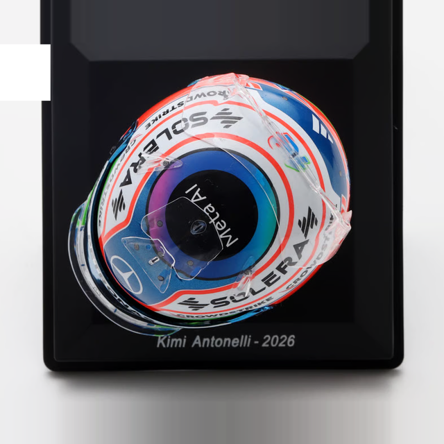 Spark Models F1 Mercedes-AMG PETRONAS F1 Team - Kimi Antonelli - 2026 1/5 Scale Mini Replica Helmet