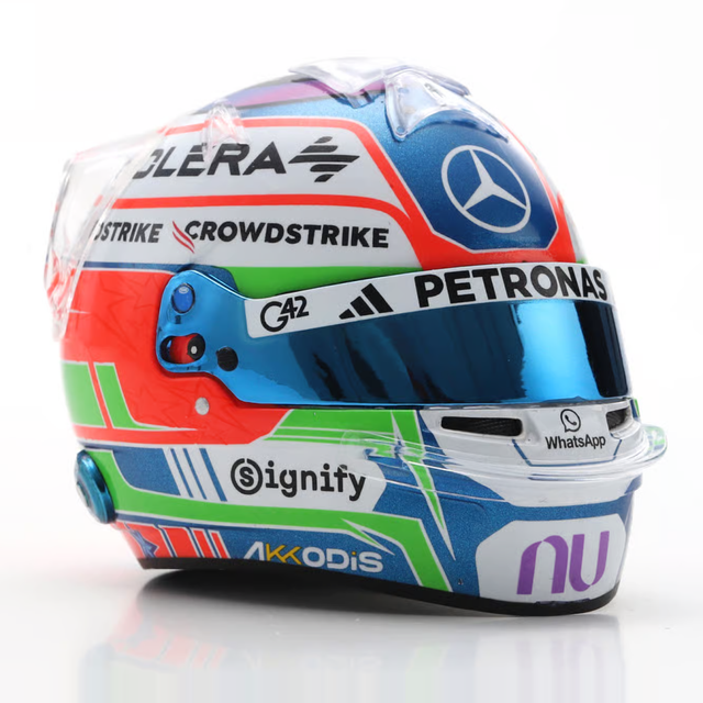 Spark Models F1 Mercedes-AMG PETRONAS F1 Team - Kimi Antonelli - 2026 1/5 Scale Mini Replica Helmet