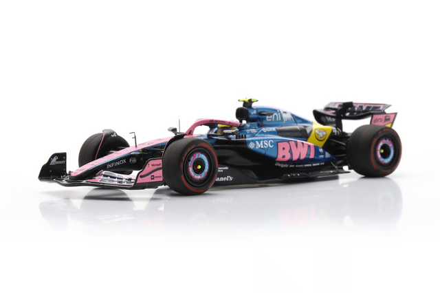Spark Models F1 Alpine A525 No.43 BWT Alpine F1 Team - US GP 2025 - Franco Colapinto 1/43 Scale Model