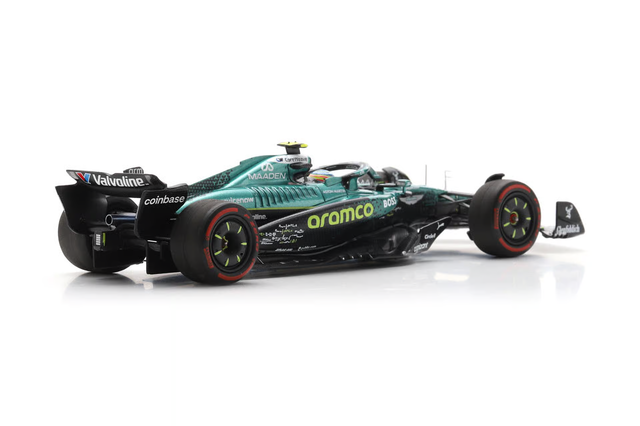 Spark Models F1 Aston Martin F1 AMR25 No.14 Aston Martin Aramco F1 Team - US GP 2025 - Fernando Alonso 1/43 Scale Model