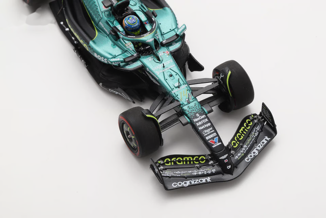 Spark Models F1 Aston Martin F1 AMR25 No.14 Aston Martin Aramco F1 Team - US GP 2025 - Fernando Alonso 1/43 Scale Model
