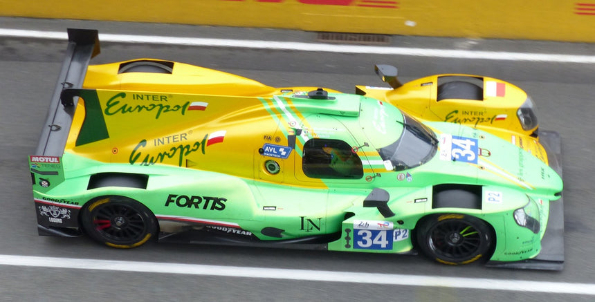 Spark Models Oreca 07 - Gibson No.34 INTER EUROPOL COMPETITION - J. Smiechowski - C. Novalak - V. Lomko 1/18 Scale