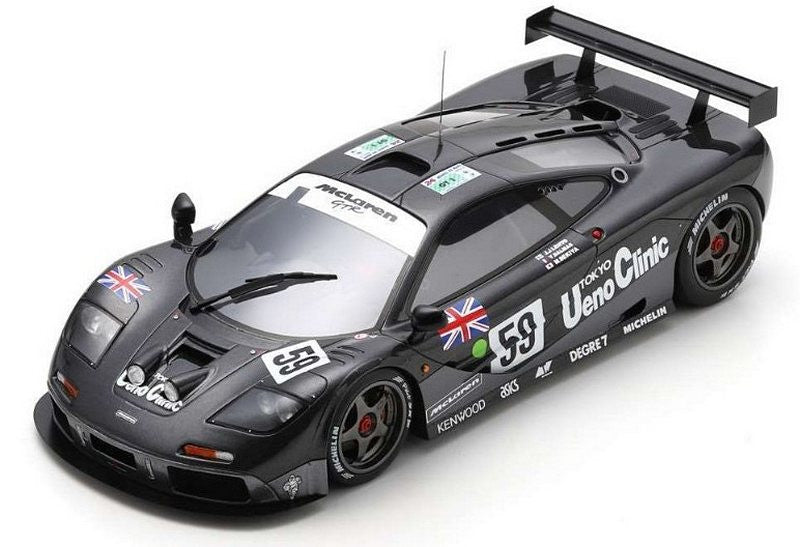 Spark Models F1 McLaren F1 GTR No.59 Winner Le Mans 24H 1995 - J. J. Lehto - Y. Dalmas - M. Sekiya 1/43 Scale
