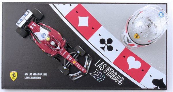 LookSmart F1 Lewis Hamilton Las Vegas GP 2025 1/43 Set - view 2