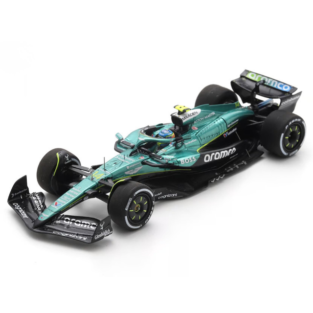 Spark Models F1 Aston Martin F1 No.14 Aston Martin Aramco Formula One Team - Japanese GP 2025 - Fernando Alonso 1/43 Scale Model