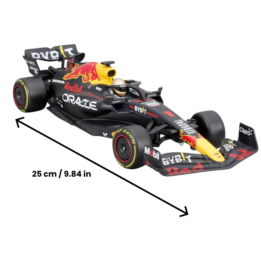 Maisto Premium F1 RC Remote Control F1 2022 Red Bull Racing No.18 Max Verstappen 2.4GHz 1/24 Scale