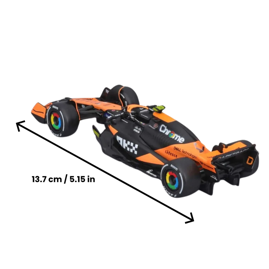 Bburago F1 McLaren F1 Team MCL38 2024 - Lando Norris 1/43 Scale