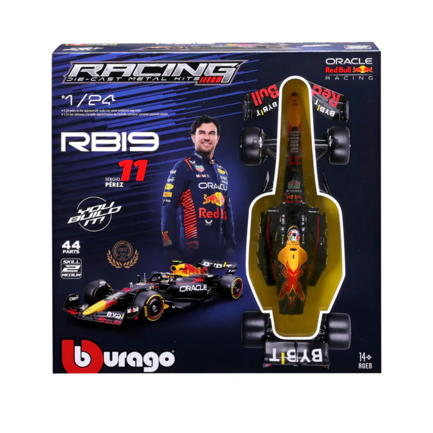 Bburago F1 Red Bull Racing RB19 2023 Model Kit - Sergio Perez 1/24 Scale