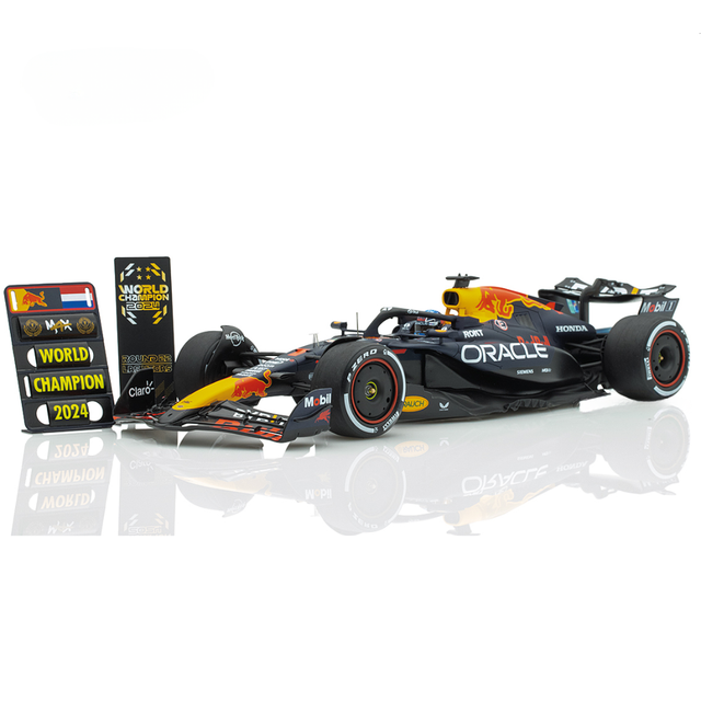 Spark Models F1 Oracle Red Bull Racing RB20 No.1 - Oracle Red Bull Racing 2024 F1 Drivers' Champion - Max Verstappen 1/18 Scale Model