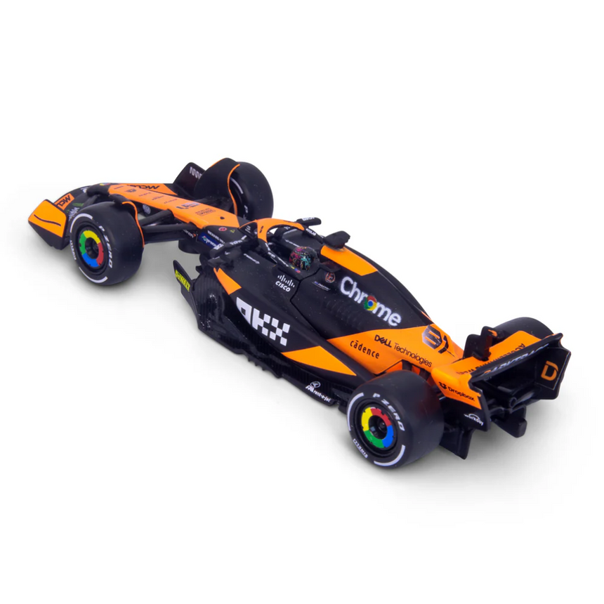 Bburago F1 McLaren F1 MCL38 2024 With Helmet - Oscar Piastri 1/43 Scale