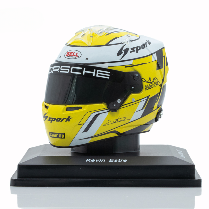Spark Models F1 Kevin Estre - Suzuka 1000km 2025 Mini Replica Helmet 1/5 Scale Model
