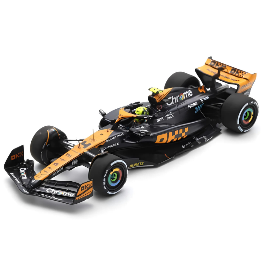 Spark Models F1 McLaren F1 Team MCL60 No.4 McLaren 2nd Japanese GP 2023 - Lando Norris 1/43 Scale