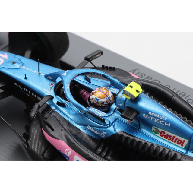 Spark Models F1 Alpine A523 2023 No.10 BWT Alpine F1 Team - Pierre Gasly Team 1/43 Scale Model