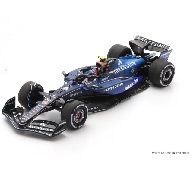 Spark Models F1 Williams FW47 No.55 Williams Racing 3rd Azerbaijan GP 2025 Carlos Sainz 1/43 Scale Model