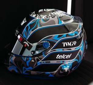 Spark Models F1 Cadillac - Valtteri Bottas 2026 1/5 Scale Mini Replica Helmet