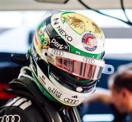 Spark Models F1 Audi Revolut - Gabriel Bortoleto 2026 1/5 Scale Mini Replica Helmet